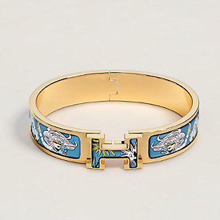 HERMES お洒落 ブレスレット 上品 Clic Clac H Les Mustangs II 703313F F5_video_2-AVS?wid=800